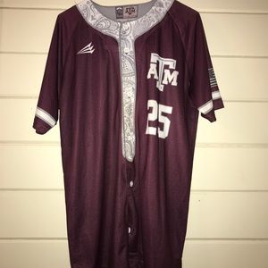 Texas A&M University Baseball Jersey